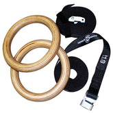 ANILLOS PARA GIMNASIA MADERA